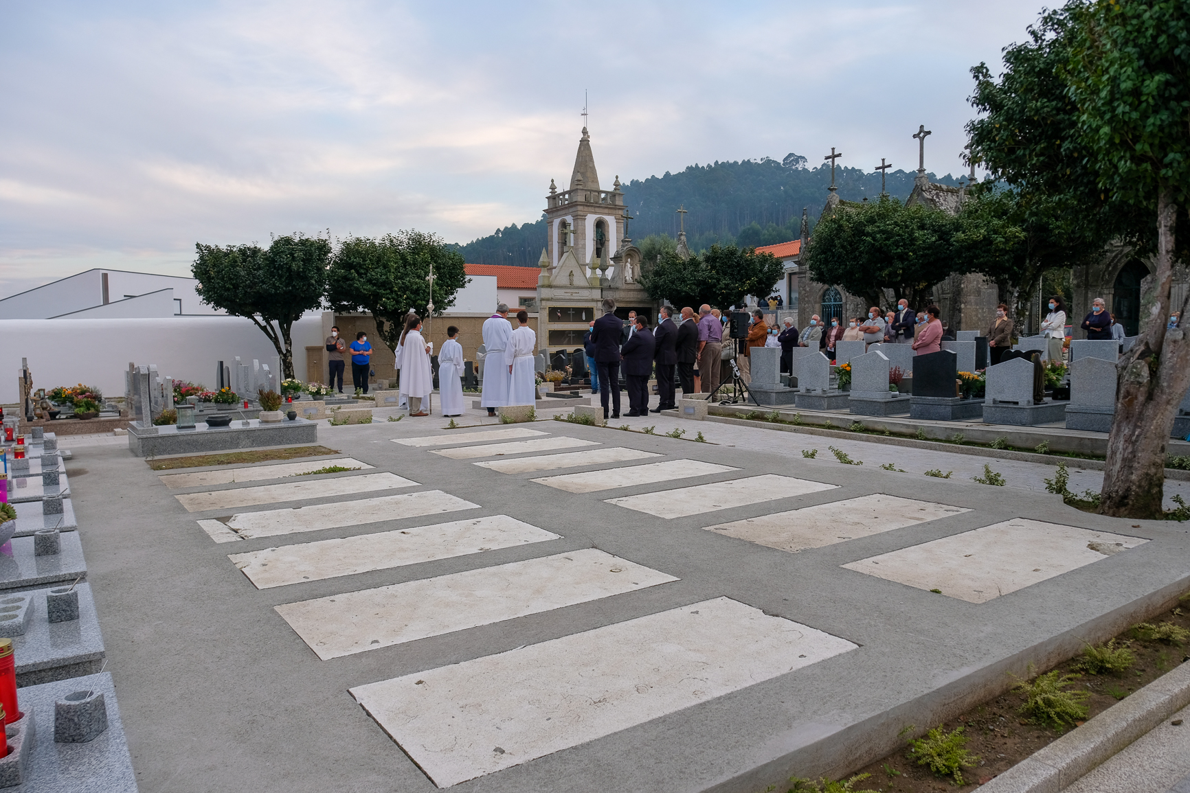 Inaugurada empreitada de ampliação do cemitério de Outeiro