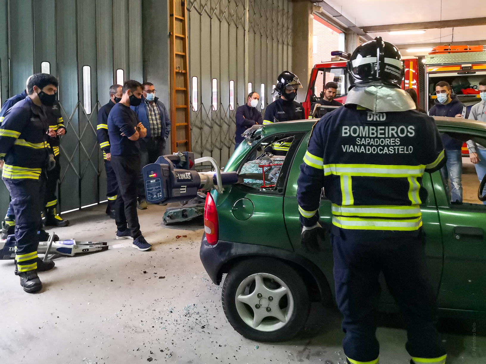 Bombeiros Sapadores de Viana realizam ações de capacitação e formação