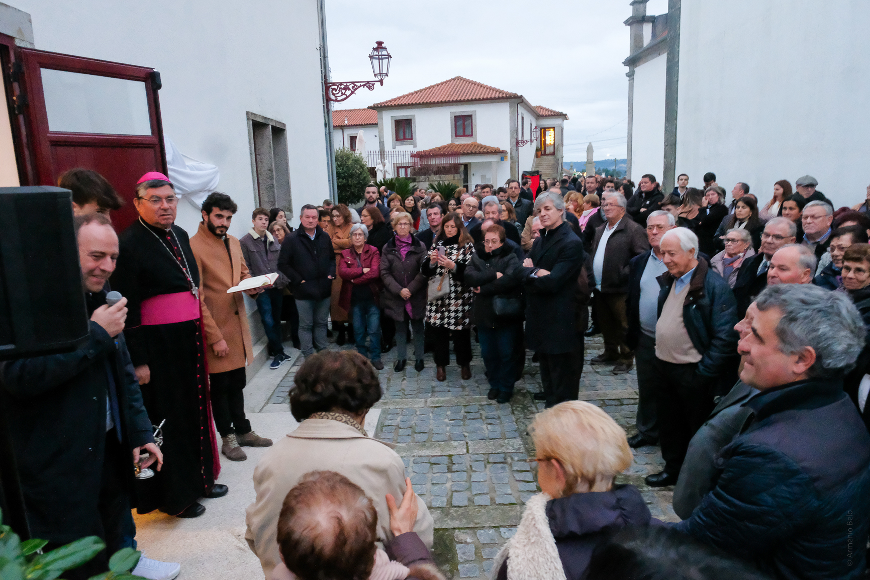 Requalificação do Salão Paroquial de Vila de Punhe benzida pelo Bispo D. João Lavrador