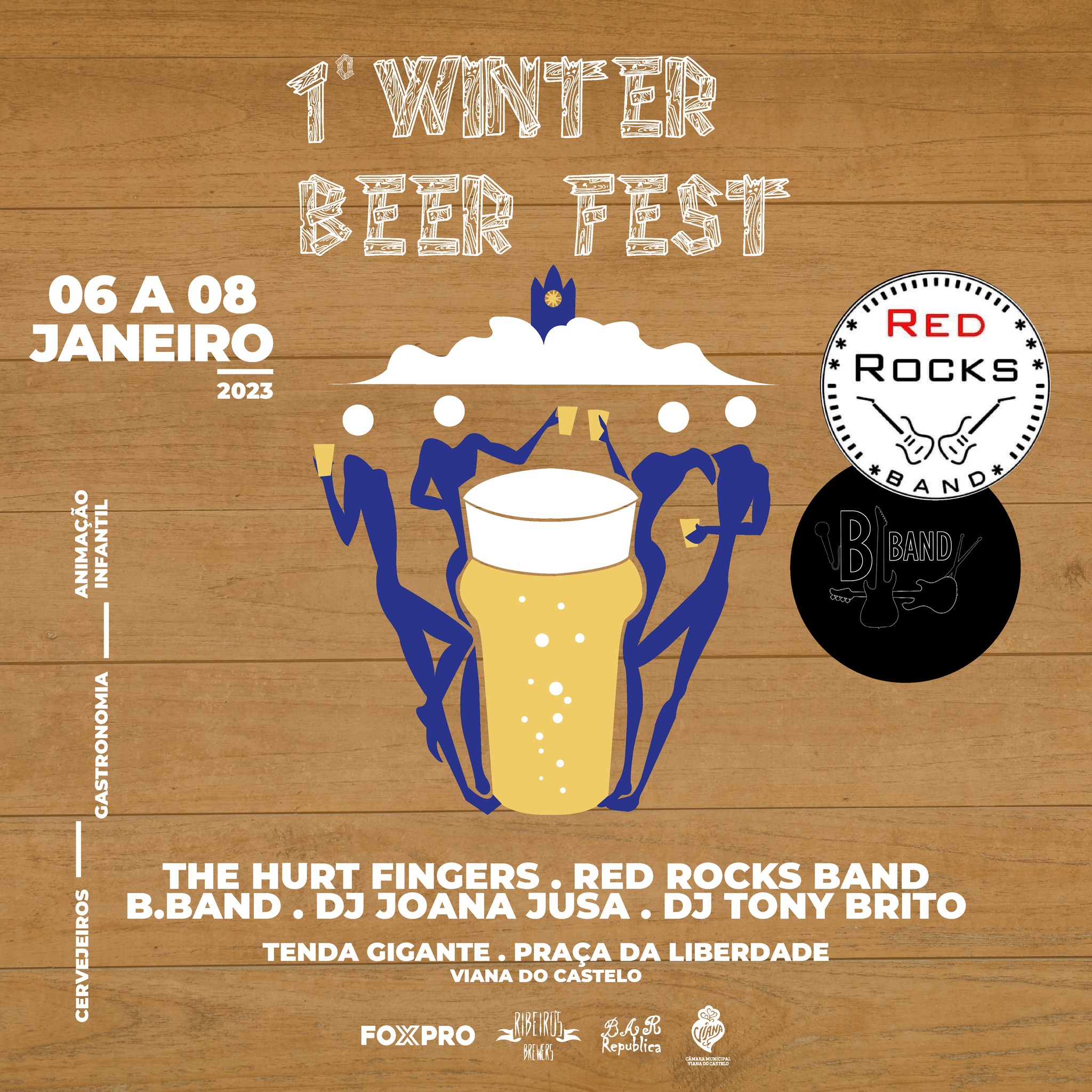 Praça da Liberdade de Viana do Castelo é palco do 1º Winter Beer Fest este fim-de-semana